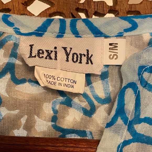 🚻 Kids Lexi York light turquoise swimsuit coverup - Picture 4 of 5